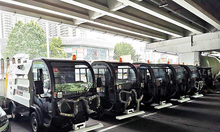 四輪高壓清洗車北京環(huán)衛(wèi)公司培訓(xùn)現(xiàn)場