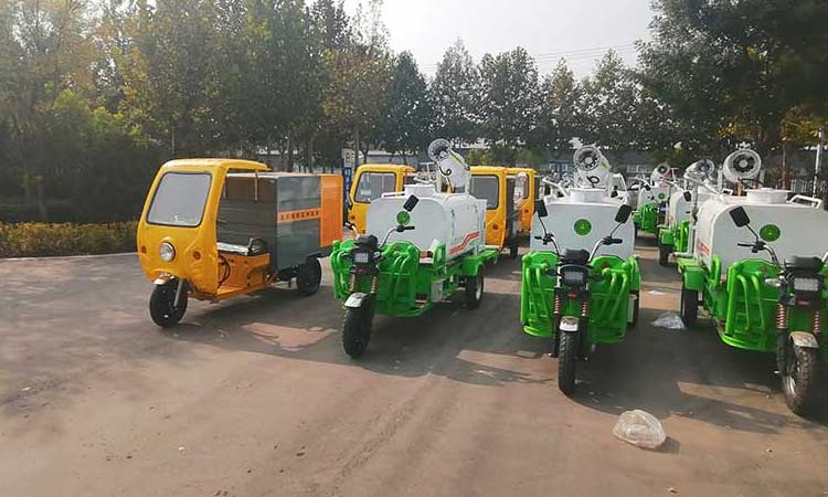 多功能三輪高壓清洗車發貨現場 三輪高壓清洗車