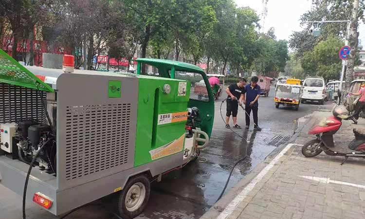 環(huán)衛(wèi)多功能高溫高壓清洗車街道高壓清洗 高壓清洗車