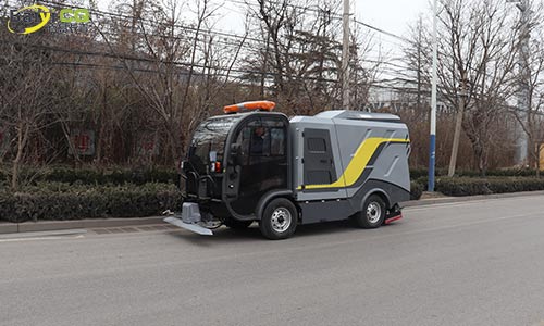 道路污染清除車多功能作業人行道深度清潔
