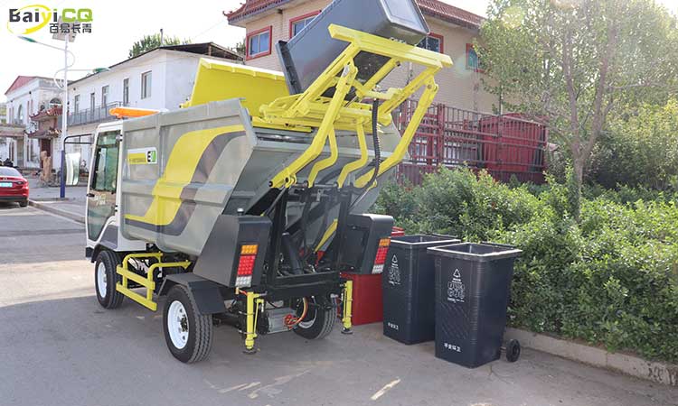 自裝卸垃圾清運車
