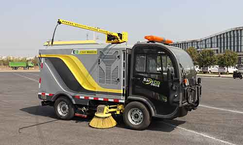 純電動洗掃車，縣城道路環衛拯救者