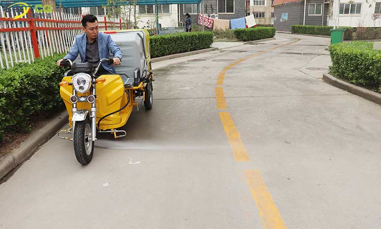 小區(qū)高壓清洗車 電動高壓清洗車