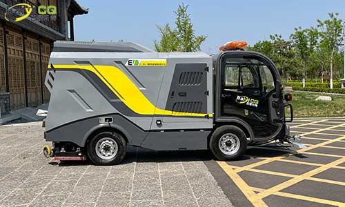 ?純電動深度清潔車，還原路面本色效果保持時間長