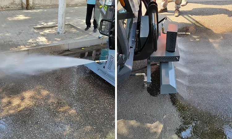 小型環(huán)衛(wèi)高壓沖洗車 高壓清洗車