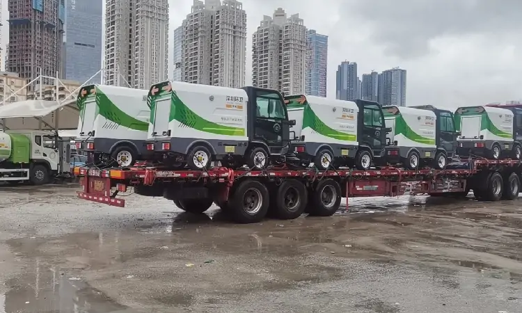 小型四輪高壓清洗車 小型四輪高壓清洗車