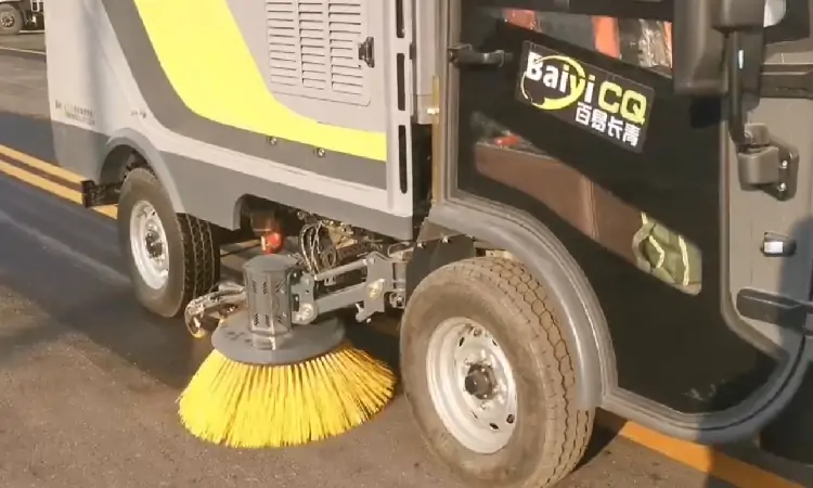 小型電動(dòng)洗掃車