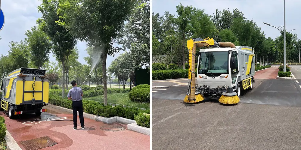 多功能樹(shù)葉收集車(chē)