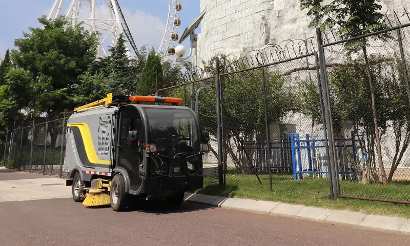 更新迭代再升級！小型純電動洗掃車功能更完善，系統更全面！