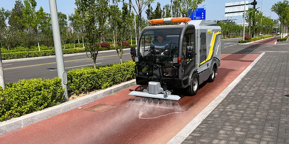 道路污染清除車_道路深度清潔車_純電動深度清潔車_深度清潔車