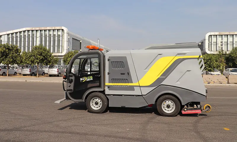 純電動深度清潔車：革新環境清潔方式的未來之路，深度清潔，以克論凈！