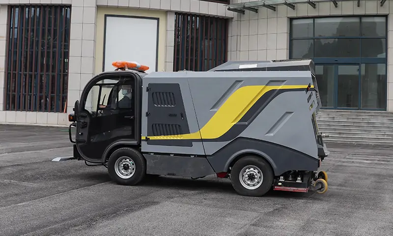 純電動深度清潔車：革新環保，開創清潔新時代