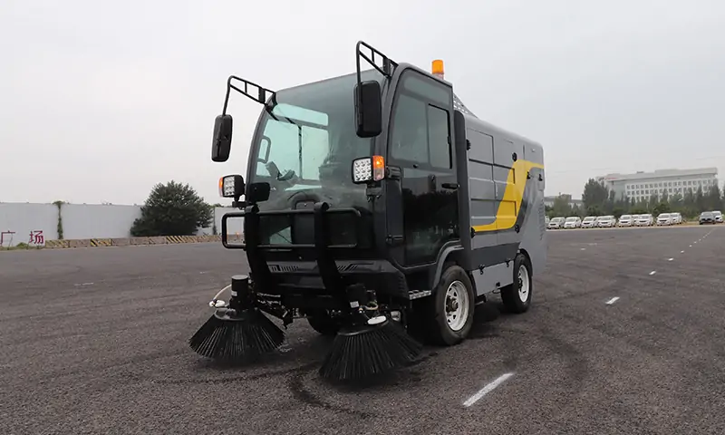 未來城市清潔的新力量:純電動清掃車