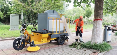 樹葉收集車 樹葉收集車