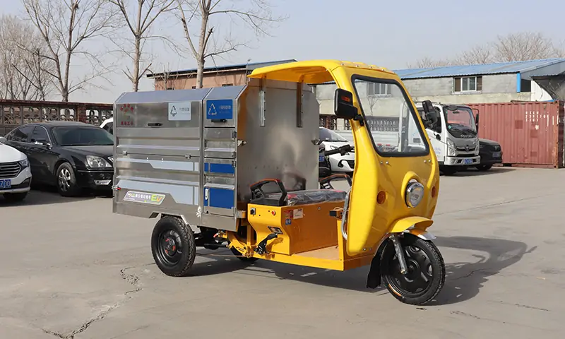 創新型垃圾清運車:環保雙分類助力城市生活垃圾處理