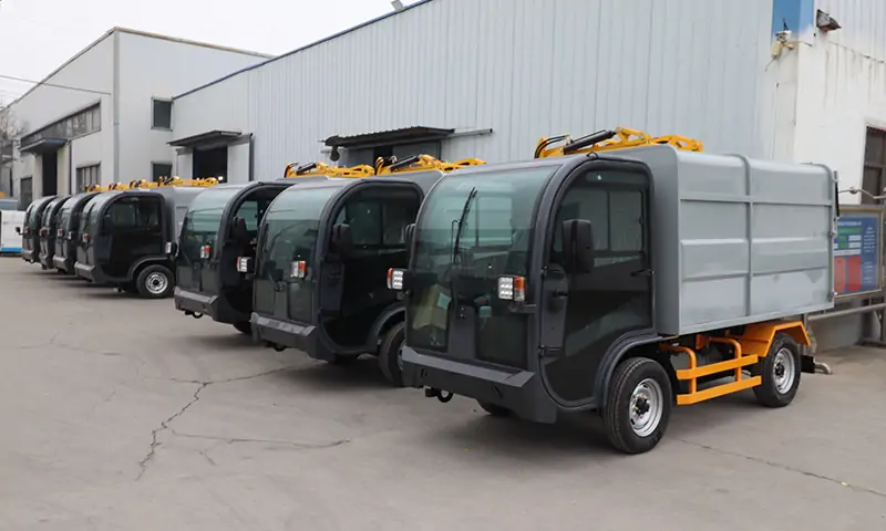新能源四輪垃圾清運車:高效環保,助力城市環境衛生建設